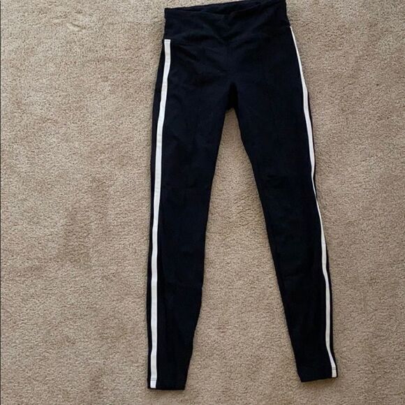 Athleta side stripe back pocket legging XXS - Picture 1 of 4